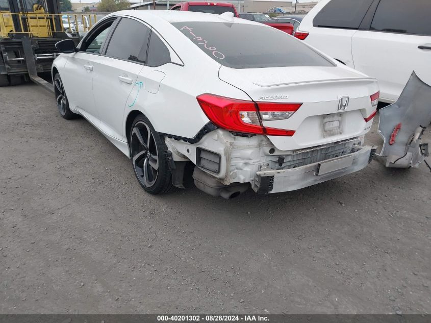 2018 Honda Accord Sport VIN: 1HGCV1F33JA128591 Lot: 40201302