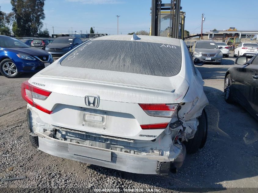 2018 Honda Accord Sport VIN: 1HGCV1F33JA128591 Lot: 40201302