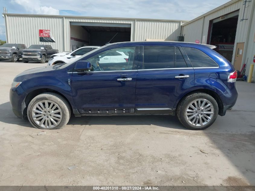 2011 Lincoln Mkx VIN: 2LMDJ6JK6BBJ09016 Lot: 40201310