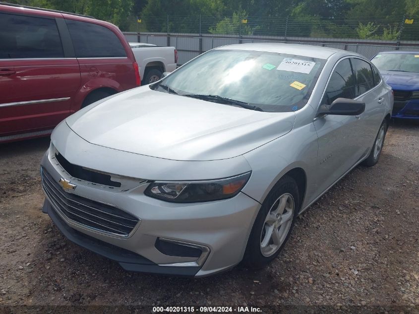 2017 Chevrolet Malibu Ls VIN: 1G1ZB5ST0HF277299 Lot: 40201315