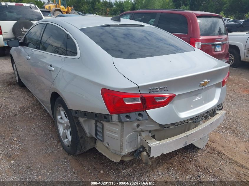 2017 Chevrolet Malibu Ls VIN: 1G1ZB5ST0HF277299 Lot: 40201315