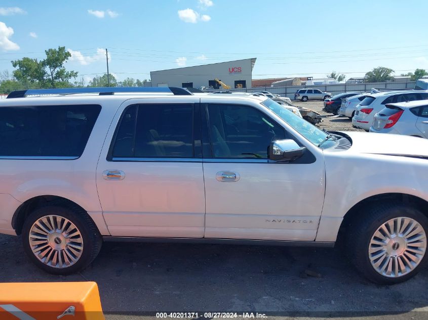 2016 Lincoln Navigator L Reserve VIN: 5LMJJ3LTXGEL08789 Lot: 40201371