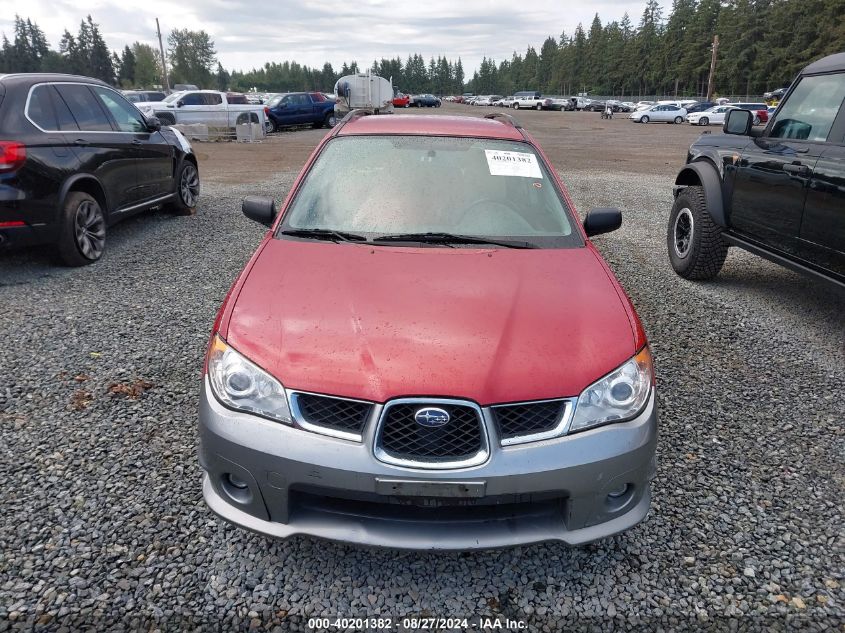 2007 Subaru Impreza Outback Sport VIN: JF1GG63607G801189 Lot: 40201382