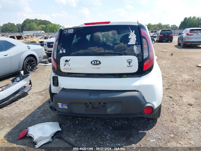 2016 Kia Soul VIN: KNDJN2A27G7375788 Lot: 40201386