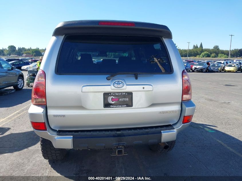 2005 Toyota 4Runner Sr5 V6 VIN: JTEBU14R550073511 Lot: 40201401