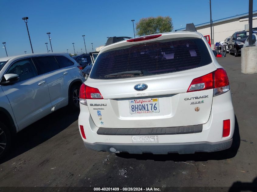 2014 Subaru Outback 2.5I VIN: 4S4BRBAC4E3291347 Lot: 40201409