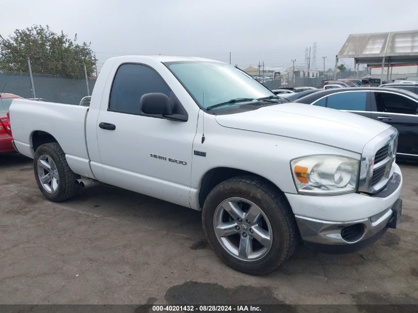 2007 Dodge Ram 1500 Slt/Sport VIN: 1D7HA16267J521118 Lot: 40201432