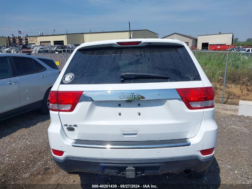 2013 Jeep Grand Cherokee Overland VIN: 1C4RJFCG3DC544853 Lot: 40201438