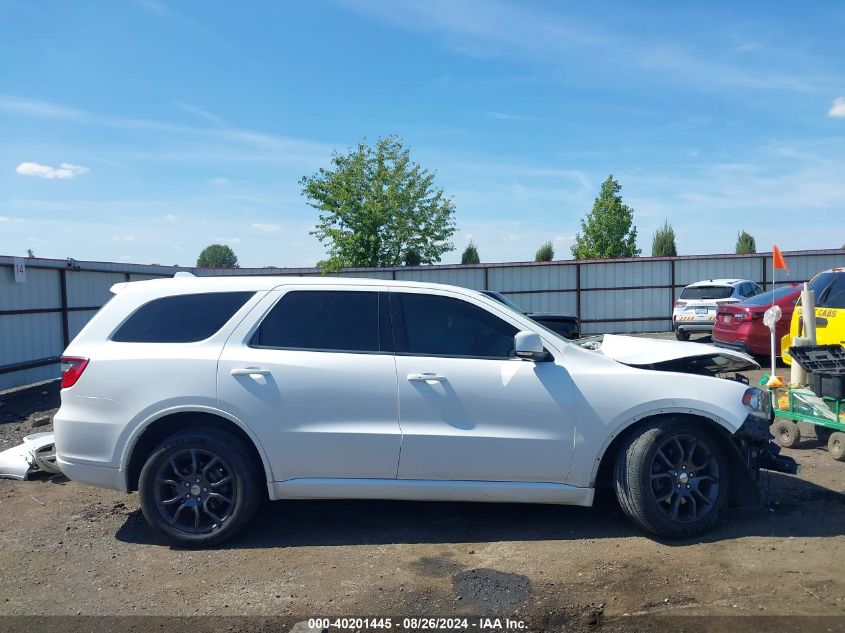 2017 Dodge Durango R/T VIN: 1C4SDJCT5HC857563 Lot: 40201445