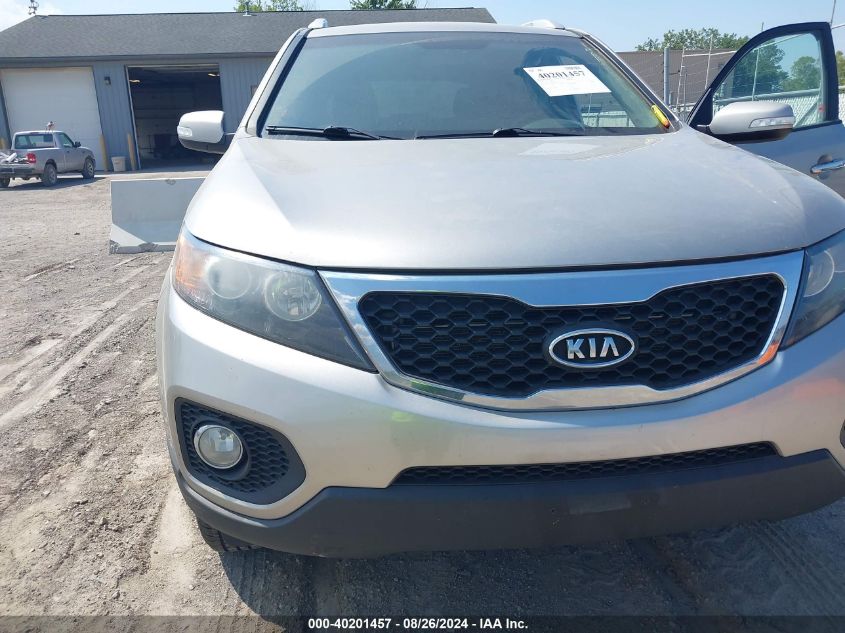 2013 Kia Sorento Lx VIN: 5XYKT3A6XDG421700 Lot: 40201457