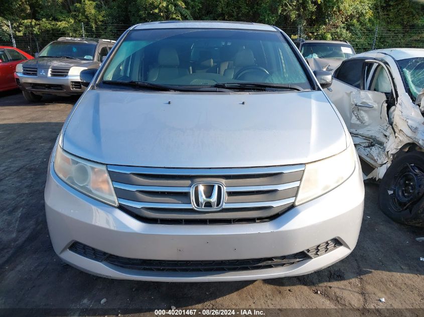 2011 Honda Odyssey Ex-L VIN: 5FNRL5H63BB057088 Lot: 40201467