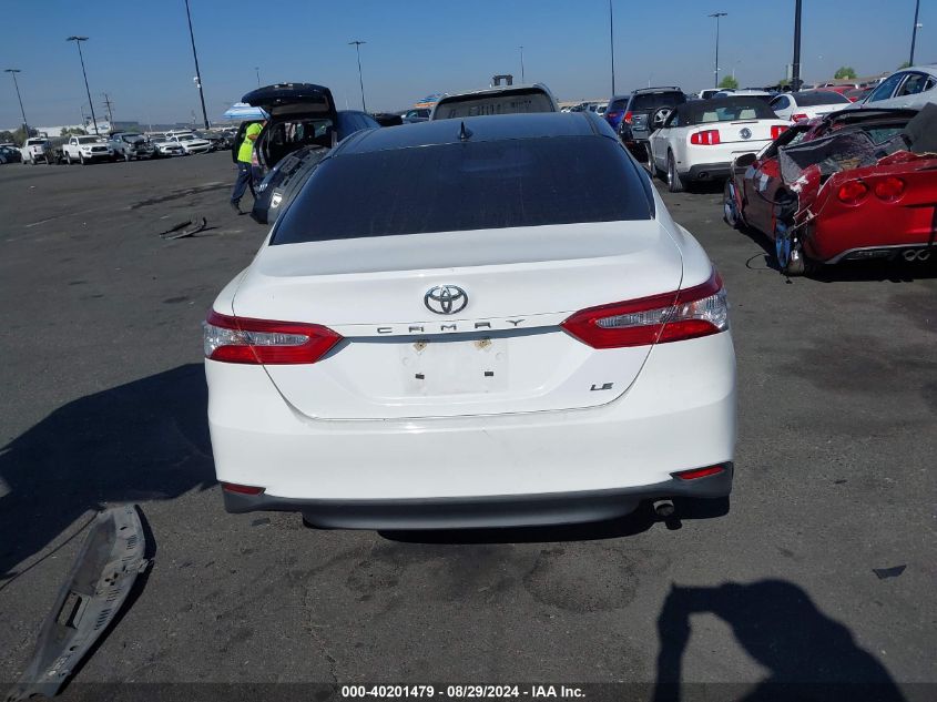 2019 Toyota Camry Le VIN: 4T1B11HK3KU727688 Lot: 40201479