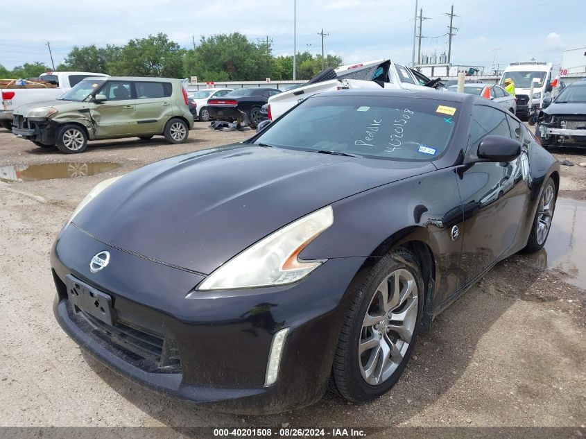 2013 Nissan 370Z Touring VIN: JN1AZ4EH3DM381344 Lot: 40201508