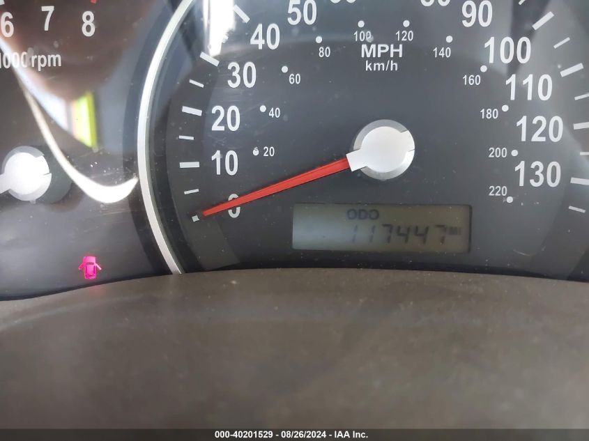 2006 Kia Sedona Ex/Lx VIN: KNDMB233166027338 Lot: 40201529