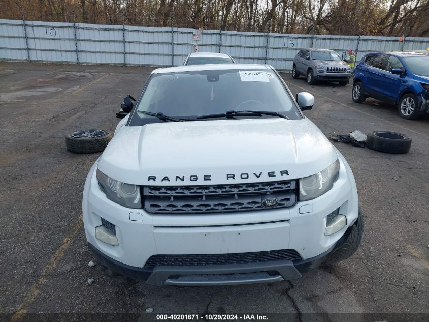 2013 Land Rover Range Rover Evoque Pure VIN: SALVP2BG2DH813895 Lot: 40201671