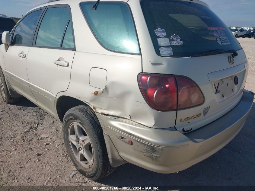 2000 Lexus Rx 300 VIN: JT6HF10U6Y0152409 Lot: 40201766