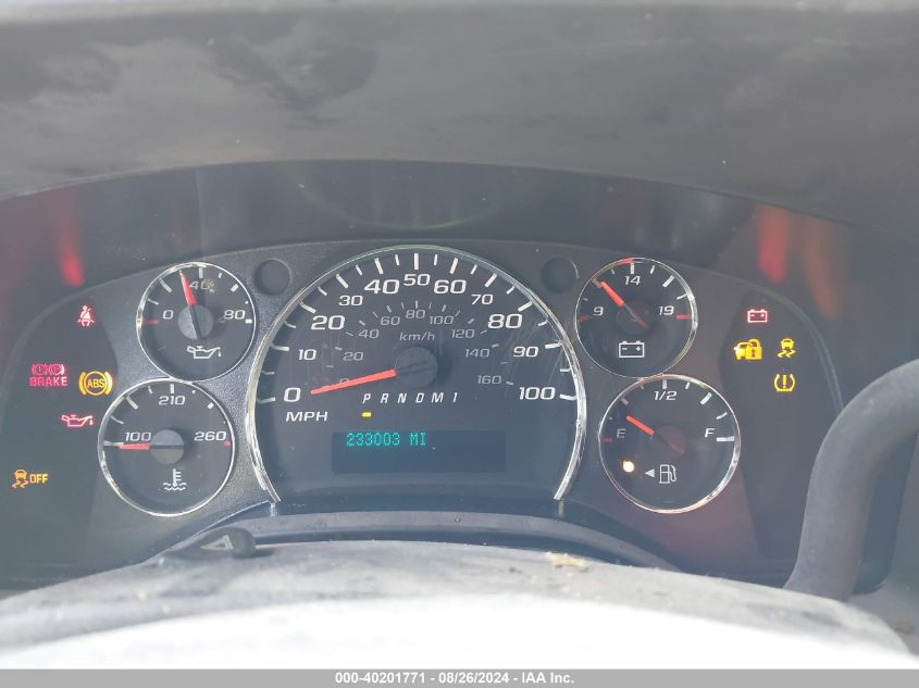 2013 Chevrolet Express 2500 Work Van VIN: 1GCWGFBA4D1157724 Lot: 40201771