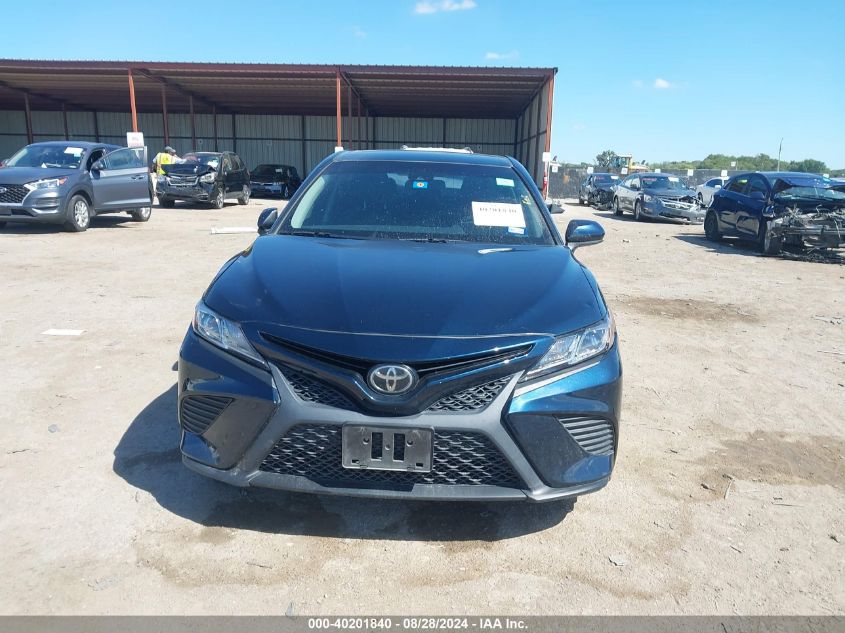 2018 Toyota Camry Se VIN: 4T1B11HK6JU557986 Lot: 40201840