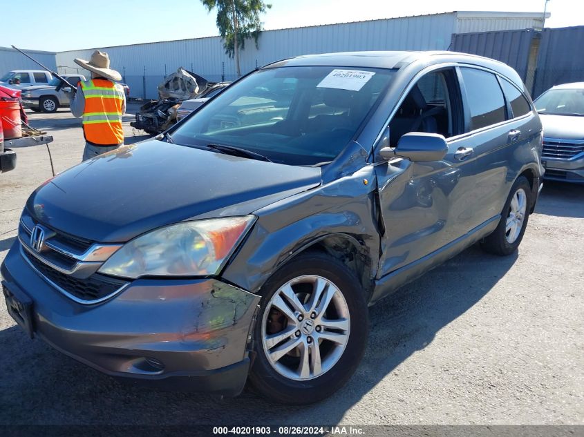 2010 Honda Cr-V Ex-L VIN: 5J6RE4H79AL036572 Lot: 40201903