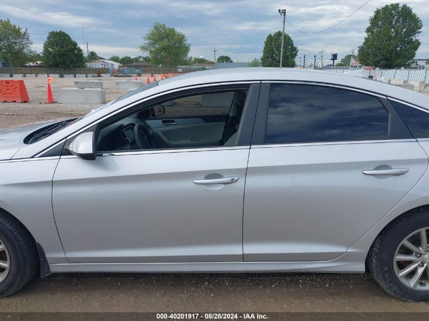 2019 Hyundai Sonata Se VIN: 5NPE24AF9KH767460 Lot: 40201917