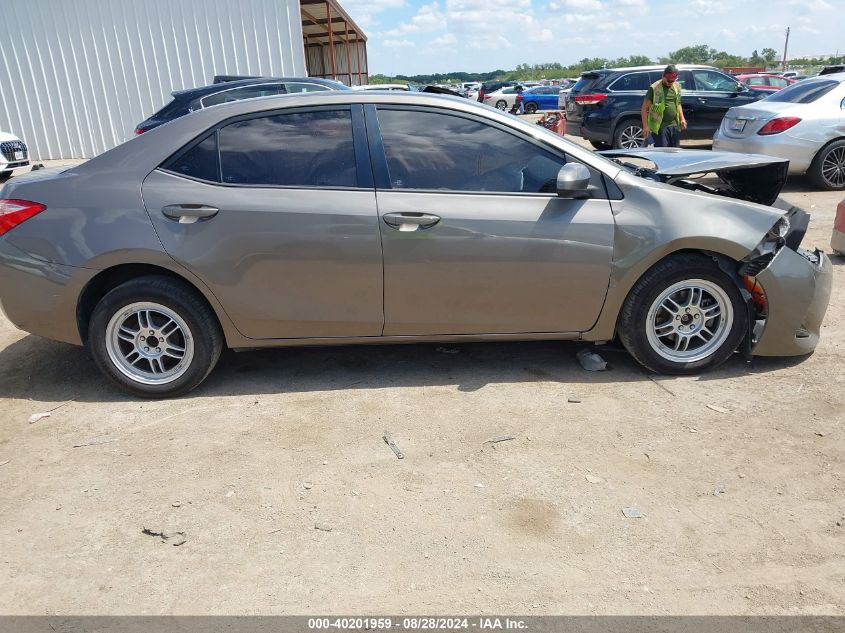 2017 Toyota Corolla Le VIN: 5YFBURHE1HP574688 Lot: 40201959