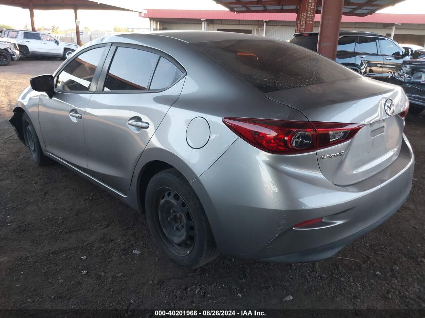 2015 MAZDA MAZDA3 I SPORT - 3MZBM1U78FM228910