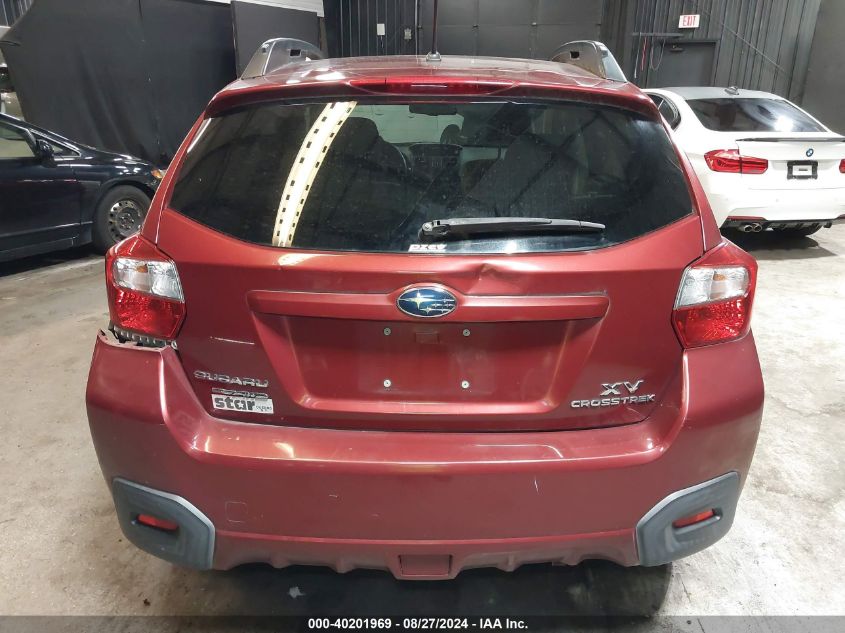 2014 Subaru Xv Crosstrek 2.0I Premium VIN: JF2GPACCXE8324556 Lot: 40201969