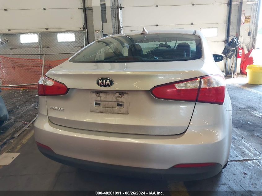 2016 Kia Forte Lx VIN: KNAFK4A61G5554530 Lot: 40201991