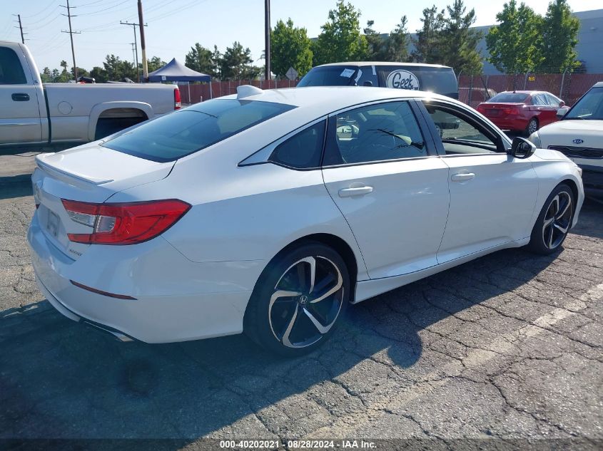 2018 Honda Accord Sport VIN: 1HGCV1F32JA049056 Lot: 40202021