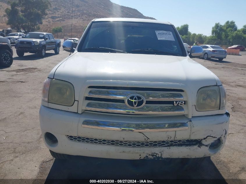 2006 Toyota Tundra Sr5 V8 VIN: 5TBET34196S537403 Lot: 40202030