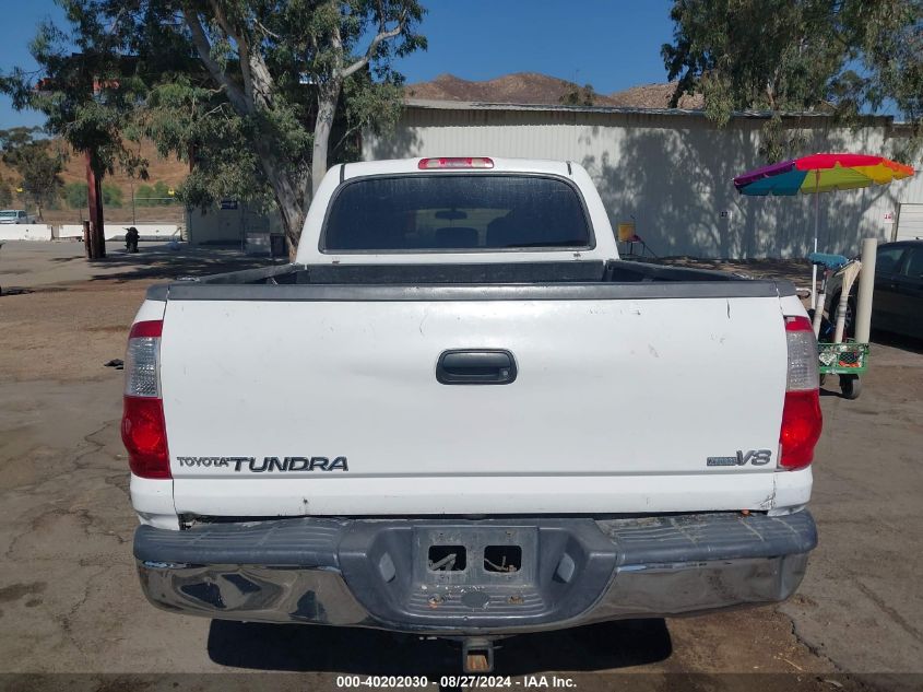 2006 Toyota Tundra Sr5 V8 VIN: 5TBET34196S537403 Lot: 40202030