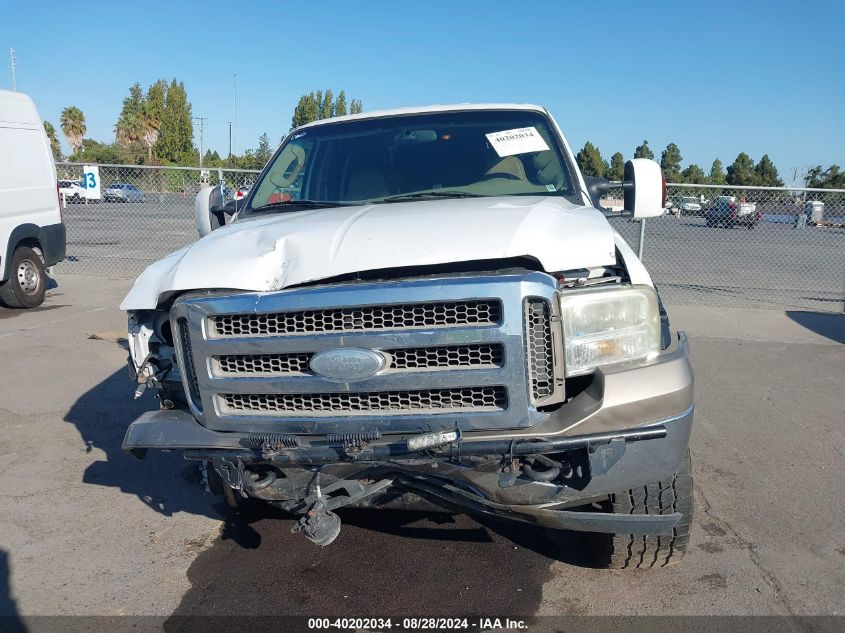 2005 Ford F-250 Lariat/Xl/Xlt VIN: 1FTSW21P55EA41779 Lot: 40202034