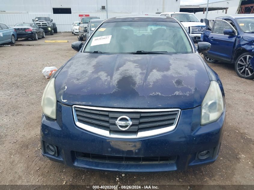 2007 Nissan Maxima 3.5 Sl VIN: 1N4BA41E07C846568 Lot: 40202057