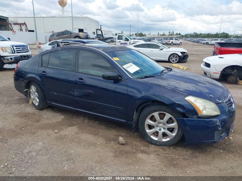 2007 Nissan Maxima 3.5 Sl VIN: 1N4BA41E07C846568 Lot: 40202057