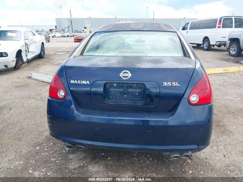 2007 Nissan Maxima 3.5 Sl VIN: 1N4BA41E07C846568 Lot: 40202057