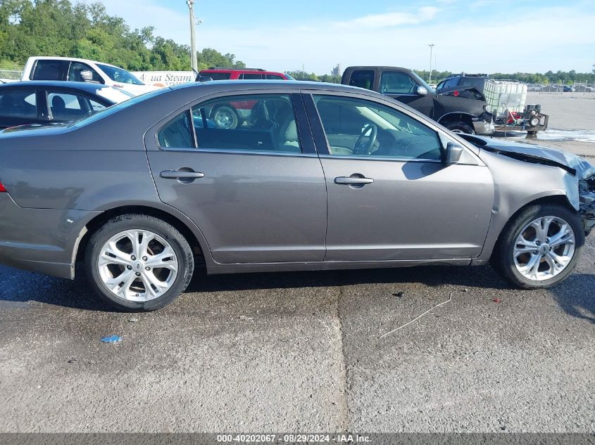 2012 Ford Fusion Se VIN: 3FAHP0HA5CR267656 Lot: 40202067