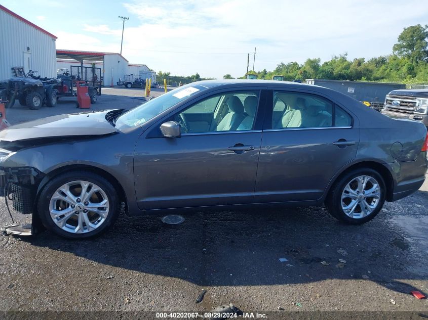 2012 Ford Fusion Se VIN: 3FAHP0HA5CR267656 Lot: 40202067