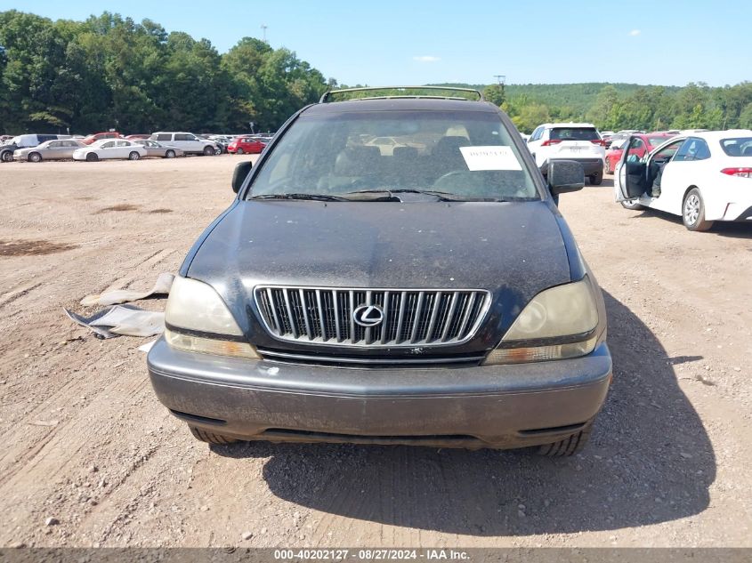 1999 Lexus Rx 300 VIN: JT6HF10U7X0020130 Lot: 40202127