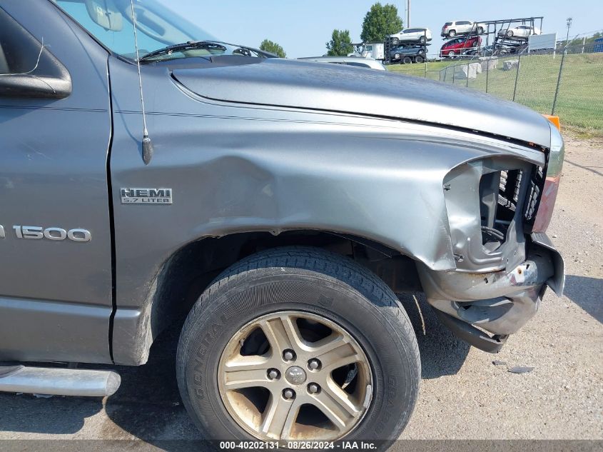 2007 Dodge Ram 1500 Slt VIN: 1D7HA16287J556873 Lot: 40202131