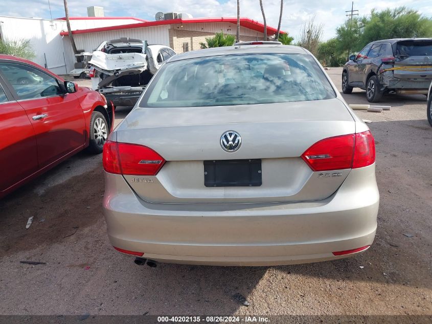 2013 Volkswagen Jetta 2.5L Se VIN: 3VWDP7AJ9DM275881 Lot: 40202135