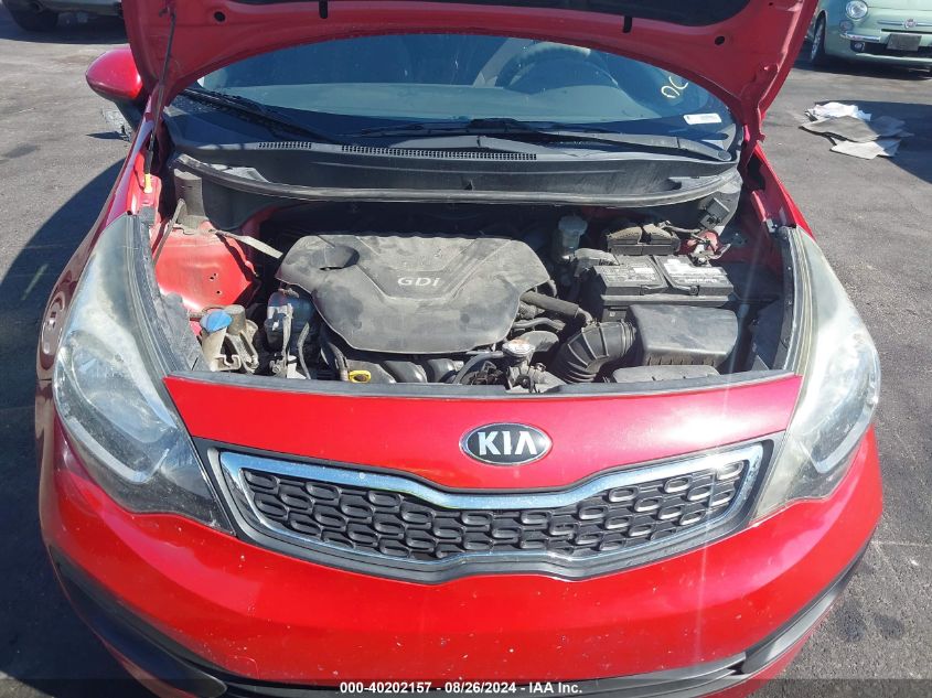 2013 Kia Rio Ex VIN: KNADN4A31D6246011 Lot: 40202157