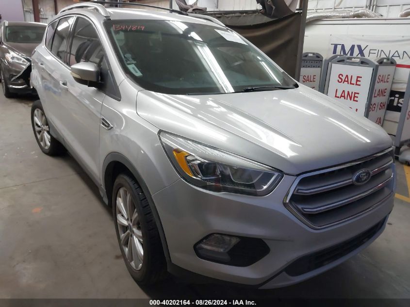 2017 FORD ESCAPE TITANIUM - 1FMCU0J95HUB44819