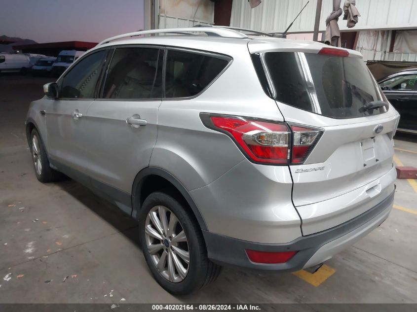 2017 FORD ESCAPE TITANIUM - 1FMCU0J95HUB44819