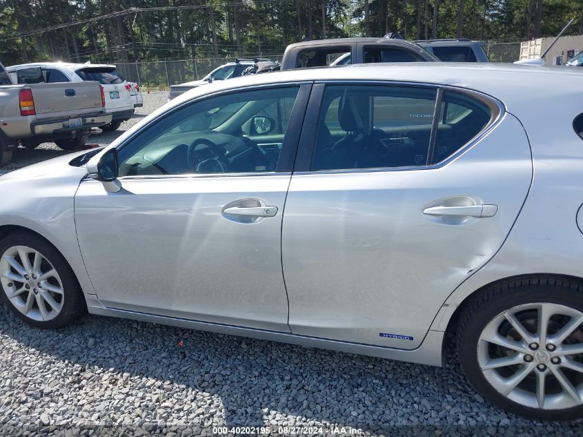 2013 Lexus Ct 200H VIN: JTHKD5BH7D2171222 Lot: 40202195