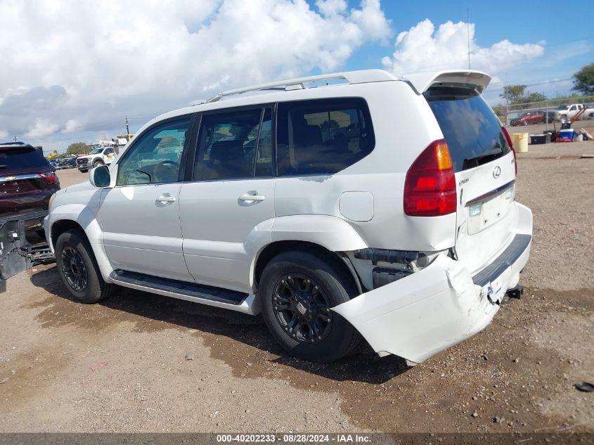 2007 Lexus Gx 470 VIN: JTJBT20X770140983 Lot: 40202233