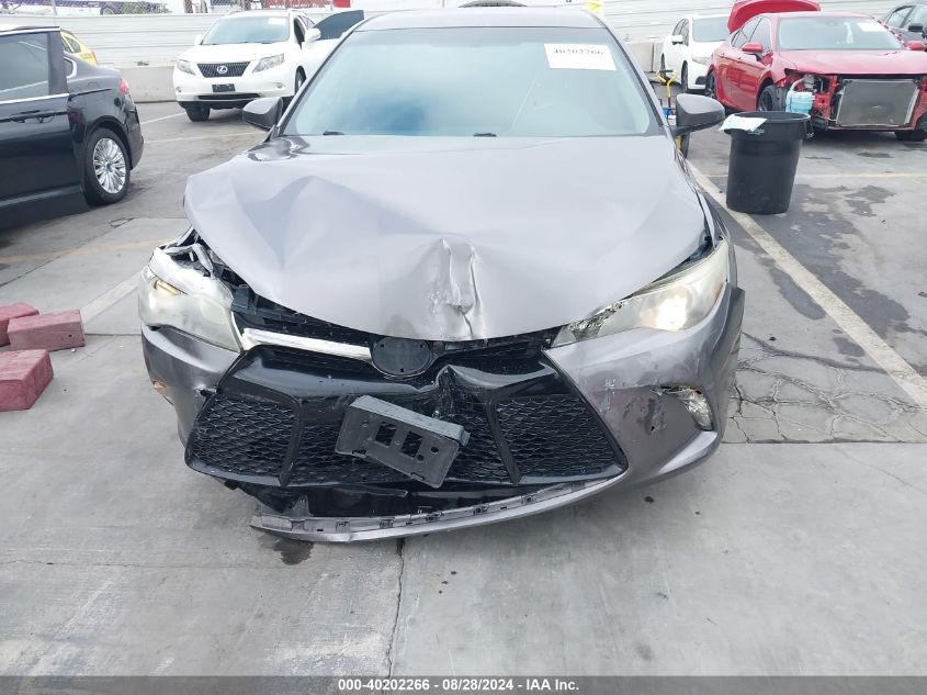 2016 Toyota Camry Se VIN: 4T1BF1FK6GU612210 Lot: 40202266