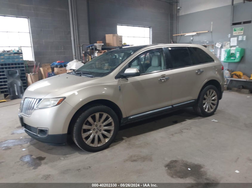 2011 LINCOLN MKX VIN: 2LMDJ8JK0BBJ31721