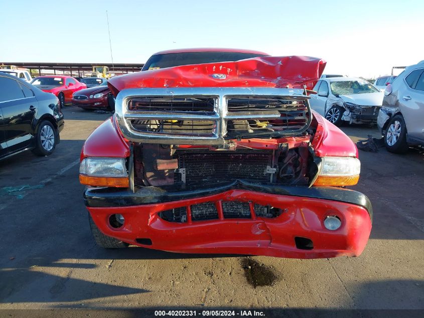 2002 Dodge Dakota Sport VIN: 1B7GL32X62S556550 Lot: 40202331