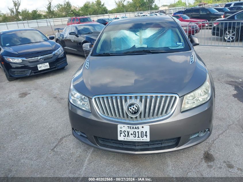 2012 Buick Lacrosse Leather Group VIN: 1G4GC5E31CF260474 Lot: 40202565