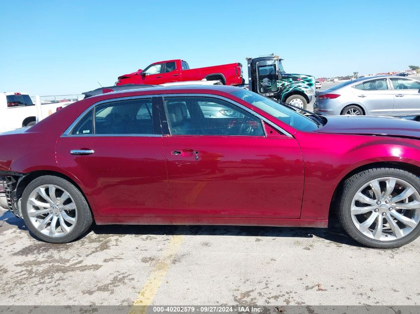 2C3CCAEG3KH594800 2019 Chrysler 300 Limited